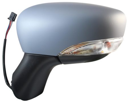 Espejo Retrovisor Completo Izquierdo Electrico (Para Pintar) Asferico Térmico Abatible (C/Intermitente) 9 Pines Renault Captur (2013->)