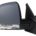 Espejo Retrovisor Completo Derecho (Para Pintar) (C/Intermitente) C/Sond/Temp4 Pines Fiat Doblo (2015.01->) (1 Cristal)