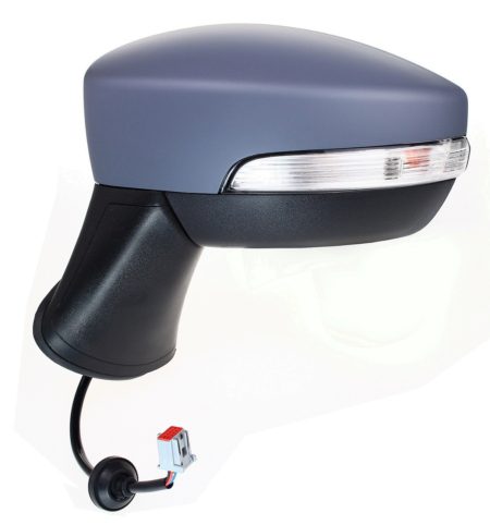 Espejo Retrovisor Completo Izquierdo Electrico (Para Pintar) Asferico Térmico (C/Intermitente) 7 Pines Ford Ecosport (2017->)