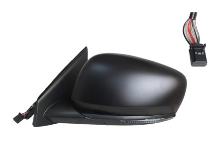 Espejo Retrovisor Completo Izquierdo Electrico (Para Pintar) (C/Intermitente) Asferico Térmico 7 Pines Renault Kadjar (2015.06->)