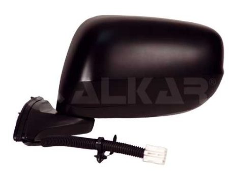 Espejo Retrovisor Completo Izquierdo Electrico (Para Pintar) Convexo (S/Intermitente) Honda Jazz (2008->)