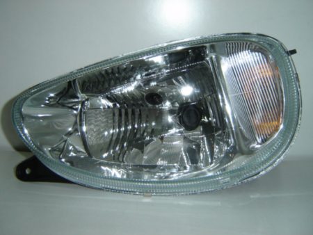Faro Delantero Derecho Electrico (Interior Claro) (Cristal Liso) Opel Corsa GSI (1993->)