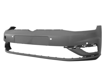 Paragolpes Frontal (Para Pintar) Volkswagen Golf VII (Con 4 Agujeros Sensor) (2017->)
