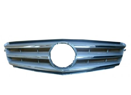 Rejilla Mercedes C W204 (Cromada+Gris) (2007->) (Avantgarde)