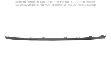 Moldura Cromada Rejilla Central Paragolpes Frontal Volkswagen Golf VIII (2019.07->) (Mod Style)