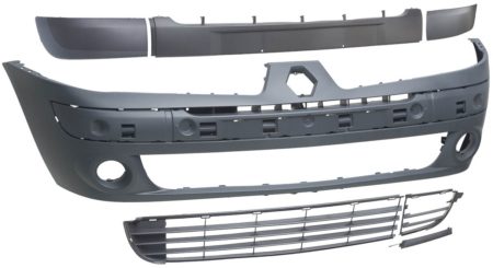 Paragolpes Frontal (Para Pintar) Renault Clio (2004->2005) (Con Moldura+C/Rejilla Inferior+S/Spoiler)