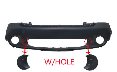 Paragolpes Frontal (Para Pintar) Mini Countryman One/D/Cooper/D (2010->) (Con Agujero Moldura Rejilla Paragolpes)