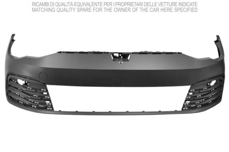 Paragolpes Frontal (Para Pintar) (C/Agujeros Sensor) Volkswagen Golf VIII (2019.07->) (Mod Style)