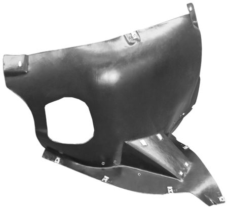 Plástico De Paso De Rueda Izquierdo Seat Leon (Frontal) (2012->)