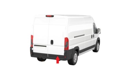 Moldura Puertatrasero Derecha Negro Fiat Ducato/Boxer/Jumper (2014.04->) (Mala)