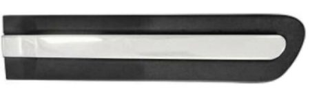 Moldura Puerta Trasera Izquierda Negra C/Cromado Fiat 500l (2012.09->)