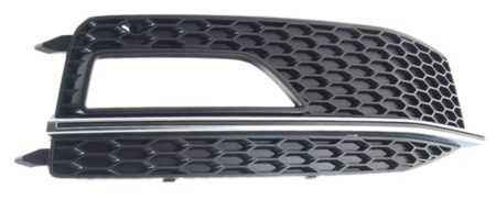 Rejilla Inferior Derecha Paragolpes Frontal (C/Moldura Cromada) Audi A4 (2012->) (Mod S-Line)