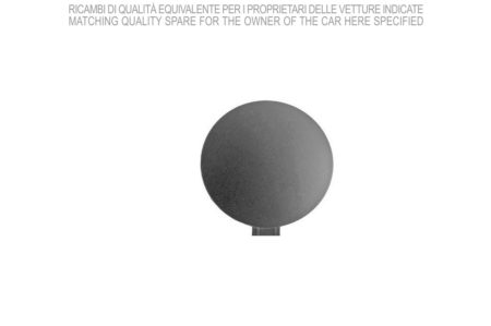 Tapa de Remolque Paragolpes Frontal (Para Pintar) Fiat 500 (2015->)