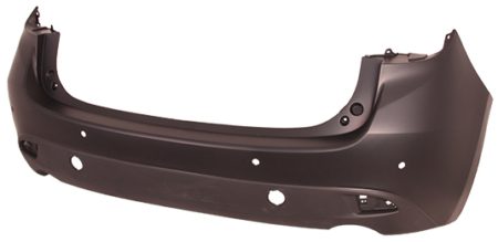 Paragolpes Trasero (Para Pintar) (C/Agujeros Sensor) Mazda 3 (2014->)