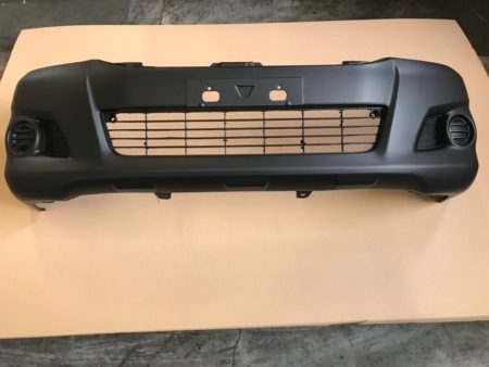 Paragolpes Frontal (S/Agujeros Moldura) (Para Pintar) (C/Rejilla Inferior)+rejillas Lateral 2wd Toyota Hilux (2011->)