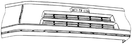 Paragolpes Frontal Toyota Hiace Lh102 (1989->)