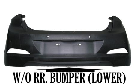 Paragolpes Trasero (C/Agujeros Sensor) (5P) Hyundai I20 (2015->)