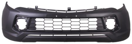 Paragolpes Frontal Negro C/Agujero Moldura (C/Rejilla)+(C/Agujero Spoiler) Mitsubishi L200 Pick-up (2015.01->)