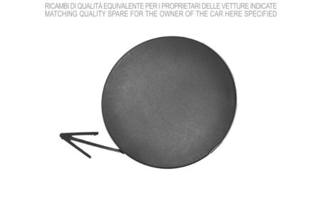 Tapa Remolque Paragolpes Trasero Nissan Qashqai (2010->)