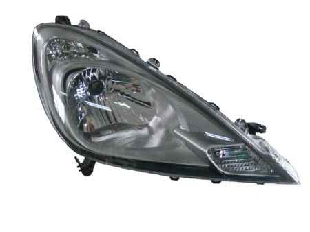 Faro Delantero Derecho Manual/Electrico (Interior Cromado) Honda Jazz (2011.02->) (H4)