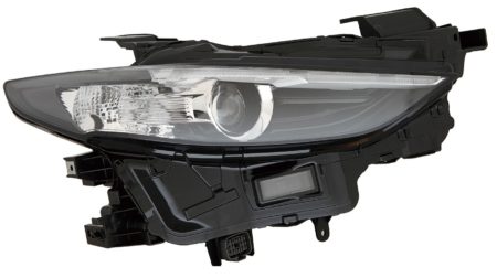 Faro Delantero Derecho Electrico (Con Motor) Mazda 3 (4/5P) (2018.11->) (LED/W21/5W)