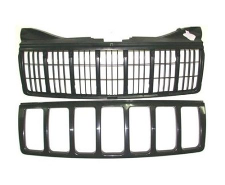 Rejilla Jeep Grand Cherokee (2005->) (Negra/Pintada)