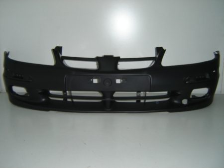 Paragolpes Frontal Negro Con Agujeros Para Antinieblas Nissan Almera (2000->)