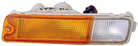 Piloto Moldura Frontal Izquierdo Mitsubishi L200 (1996->) (Blanco/Amarillo)