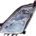 Faro Delantero Izquierdo Electrico Toyota Prius (2004->2008) (H4/WY21W/W5W)