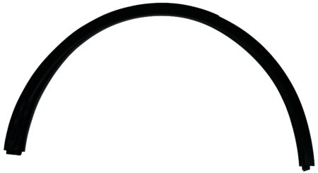 Moldura Aleta Trasero Derecho Negra Tesla Model Y (2019.03->)