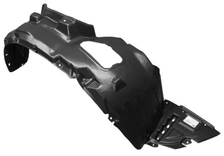 Resguardo Paso De Rueda Frontal Derecho Mitsubishi Colt (2004->) (3/5P)