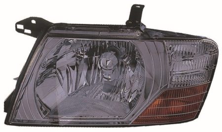 Faro Delantero Izquierdo Manual/Electrico (Interior Cromado) Mitsubishi Pajero (2003->)