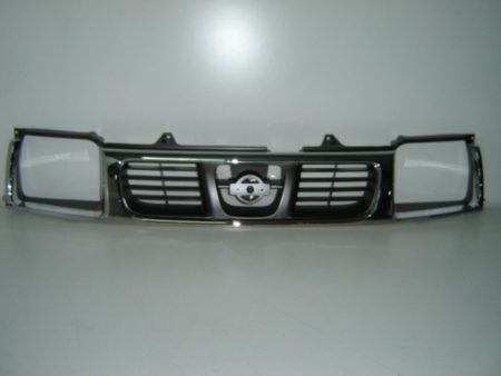 Rejilla Nissan D22 (1998->) (Cromada)