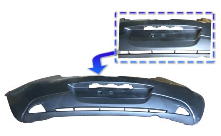 Paragolpes Trasero (Para Pintar) Mazda 2 (2007->)