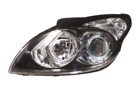 Faro Delantero Izquierdo Electrico (Interior Negro) Hyundai I30 (2007->)