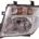 Faro Delantero Izquierdo Manual/Electrico Nissan Navara (2005->) (H4)
