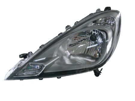 Faro Delantero Izquierdo Manual/Electrico (Interior Cromado) Honda Jazz (2011.02->) (H4)