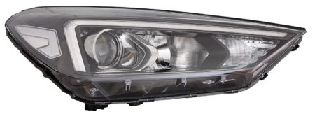 Faro Delantero Derecho Electrico (Con Motor) Hyundai Tucson (2018.08->) (H7/HB3/PY21W/LED)