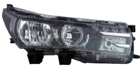 Faro Delantero Derecho Electrico (Interior Negro) Toyota Corolla (2014->) (LED) (H11/HB3)